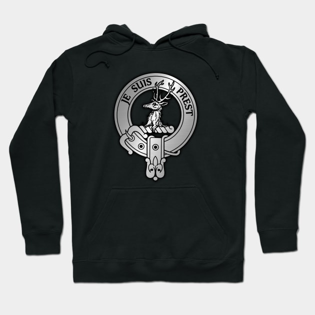 Clan Fraser Crest & Tartan Hoodie by Taylor'd Designs